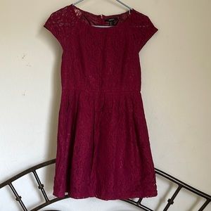Forever 21 size small, red dress.